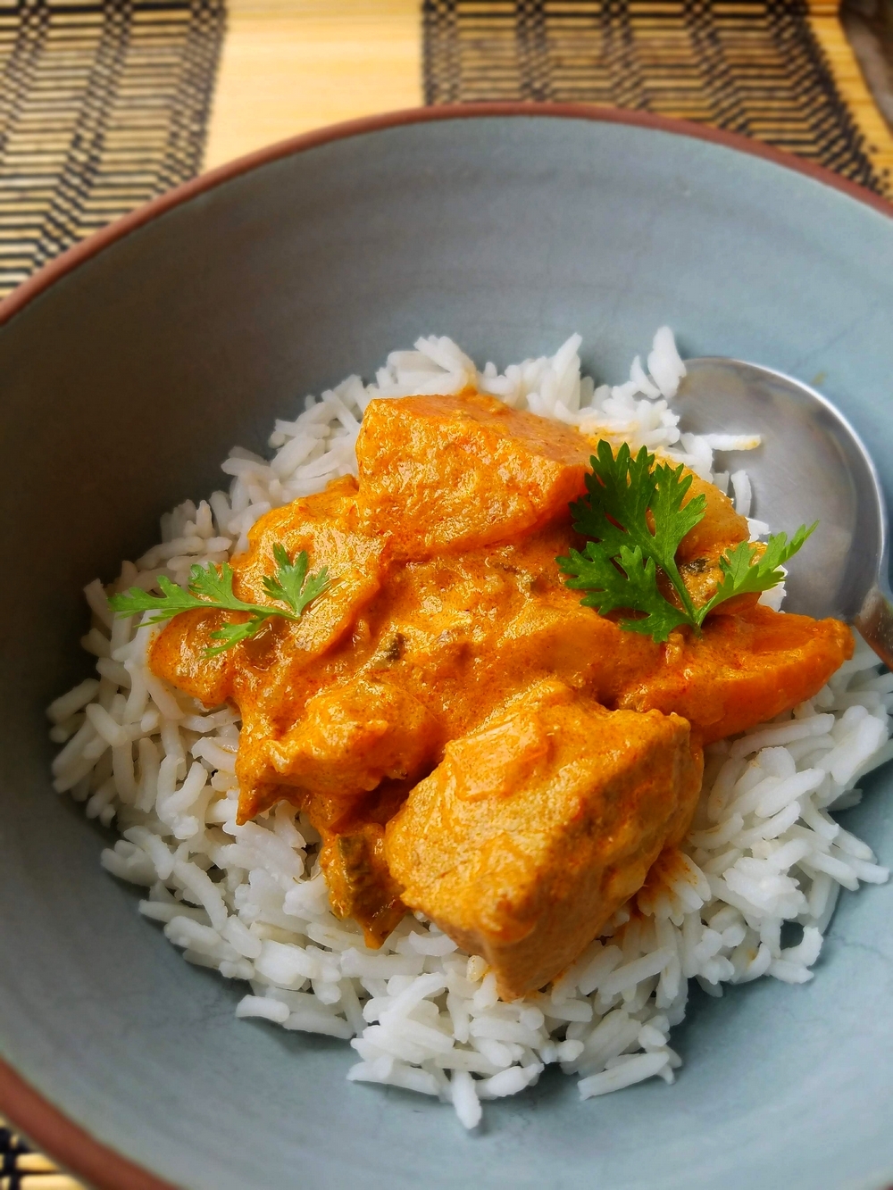 Curry rouge de poulet à la thaïlandaise - Recette