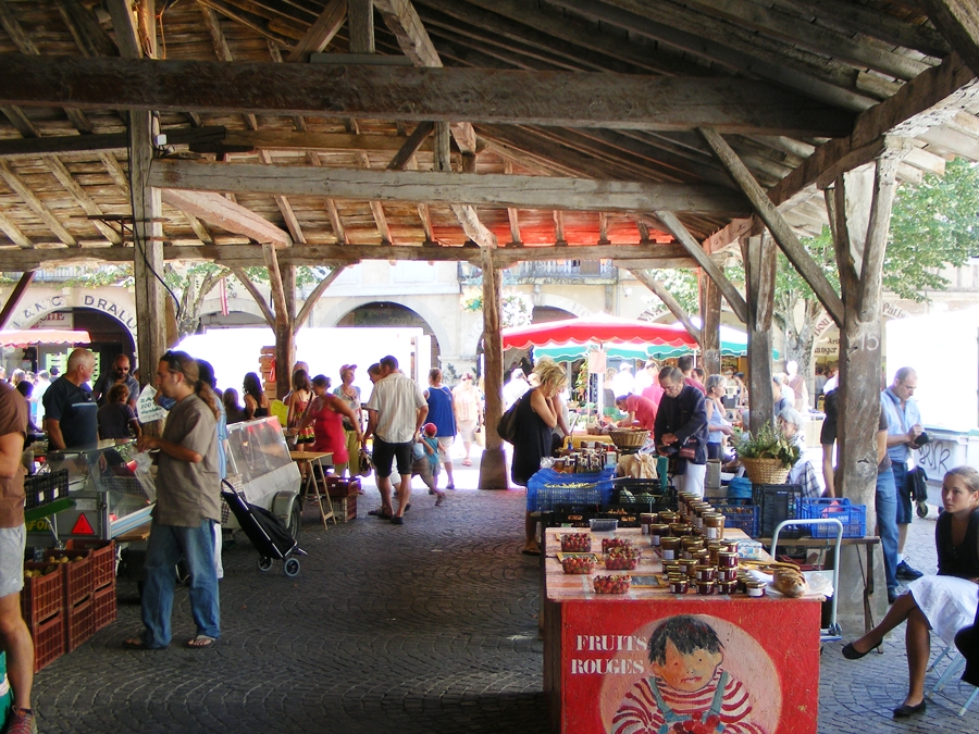 Grand marché hebdomadaire (Caussade)