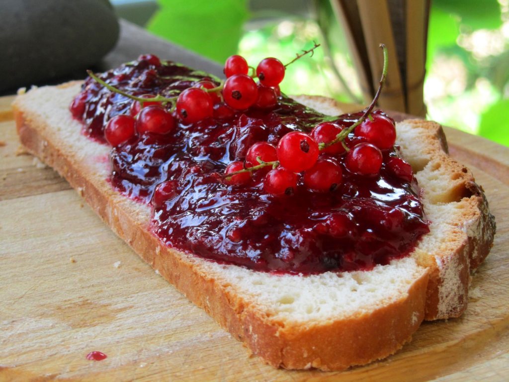 Fouace aux fruits rouges ramassés dans l'Aveyron