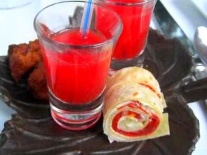 Gaspacho à la pastèque au Cantou