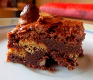 Brownie aux speculoos