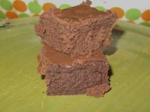 brownie chataigne et chocolat