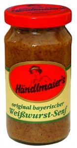 Moutarde allemande sucrée