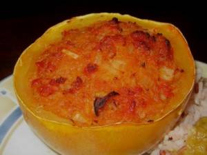 courge farcie au chorizp