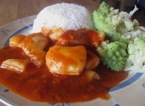 Rougail aux encornets