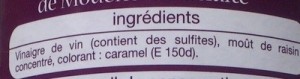 Le colorant caramel E150D