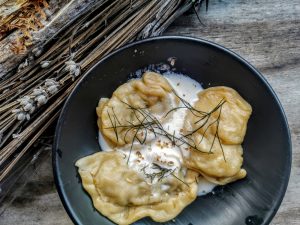 Raviolis de Lituanie aux champignons