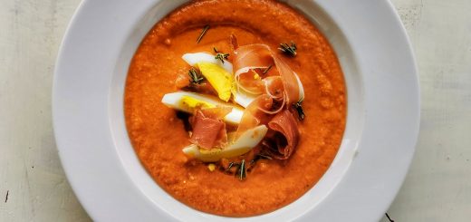 Salmorejo, crème de tomates andalouse