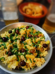 bacalhau a bras, morue portugaise