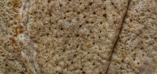 Staffordshire oatcakes, crêpes anglaises aux flocons d'avoine