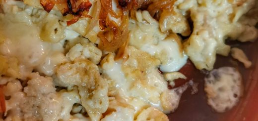 Les Käsknöpfle du Liechtenstein, pâtes au fromage et oignons