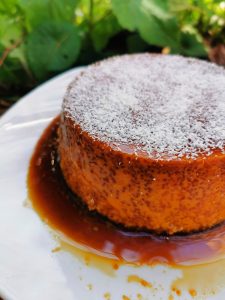Flan crème de coco lait concentré