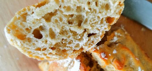 Baguette rapide sans pétrissage