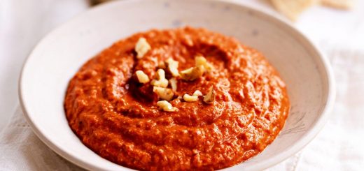 Muhammara de Syrie aux poivrons et noix