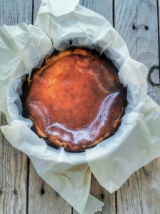 Tarta de queso, gâteau au fromage espagnol