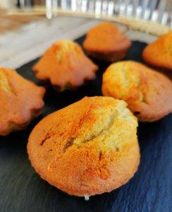 Magdalenas, madeleines espagnoles au citron et huile d'olive