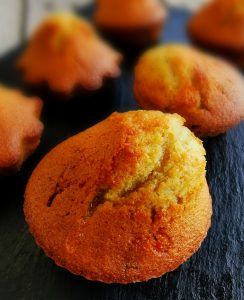 Magdalenas, madeleines espagnoles au citron et huile d'olive