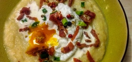 Oeuf poché et purée