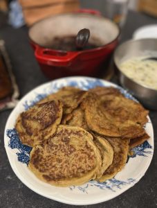 Boxty, crêpe irlandaise aux pommes de terre