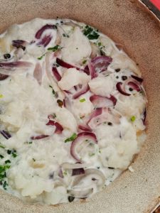 Morue au four, recette de Vénétie, Vicence