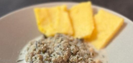 Morue au four, recette de Vénétie, Vicence