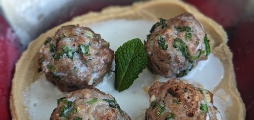 Keftedes, boulettes grecques à la menthe