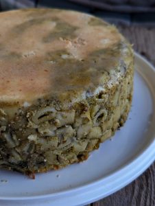 Timballo, gâteau de pâtes italien au fromage