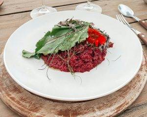 risotto au vin rouge