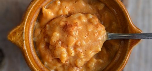 Riz au lait à la courge