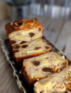Taillis médiéval, pudding aux fruits secs et pommes