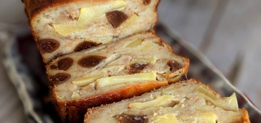 Taillis médiéval, pudding aux fruits secs et pommes