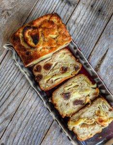 Taillis médiéval, pudding aux fruits secs et pommes