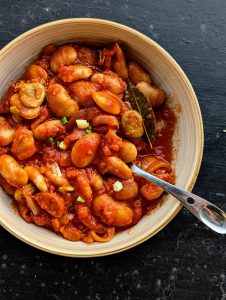 Judiones segovianos ou de la Granja, les haricots géants de Ségovie