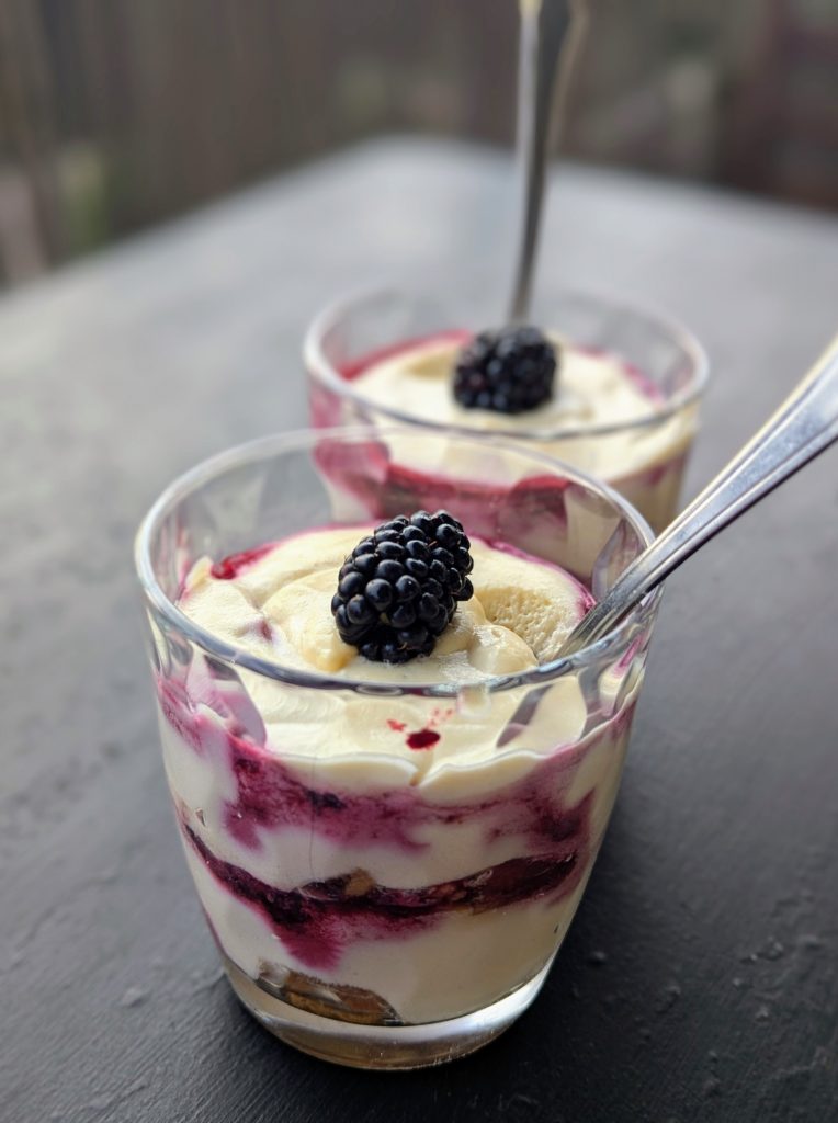 Chtiramisu, tiramisu spéculoos mûres