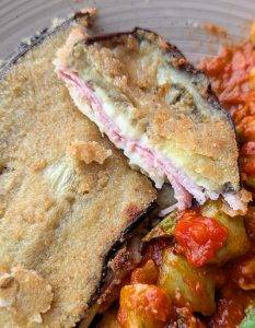 Cordon-bleu d'aubergine