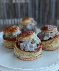 Bouchées à la reine volaille et champignons
