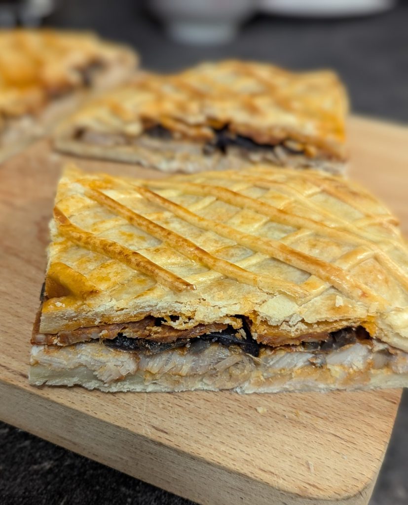 Hornazo, empanada aux charcuteries, spécialité de Salamanque