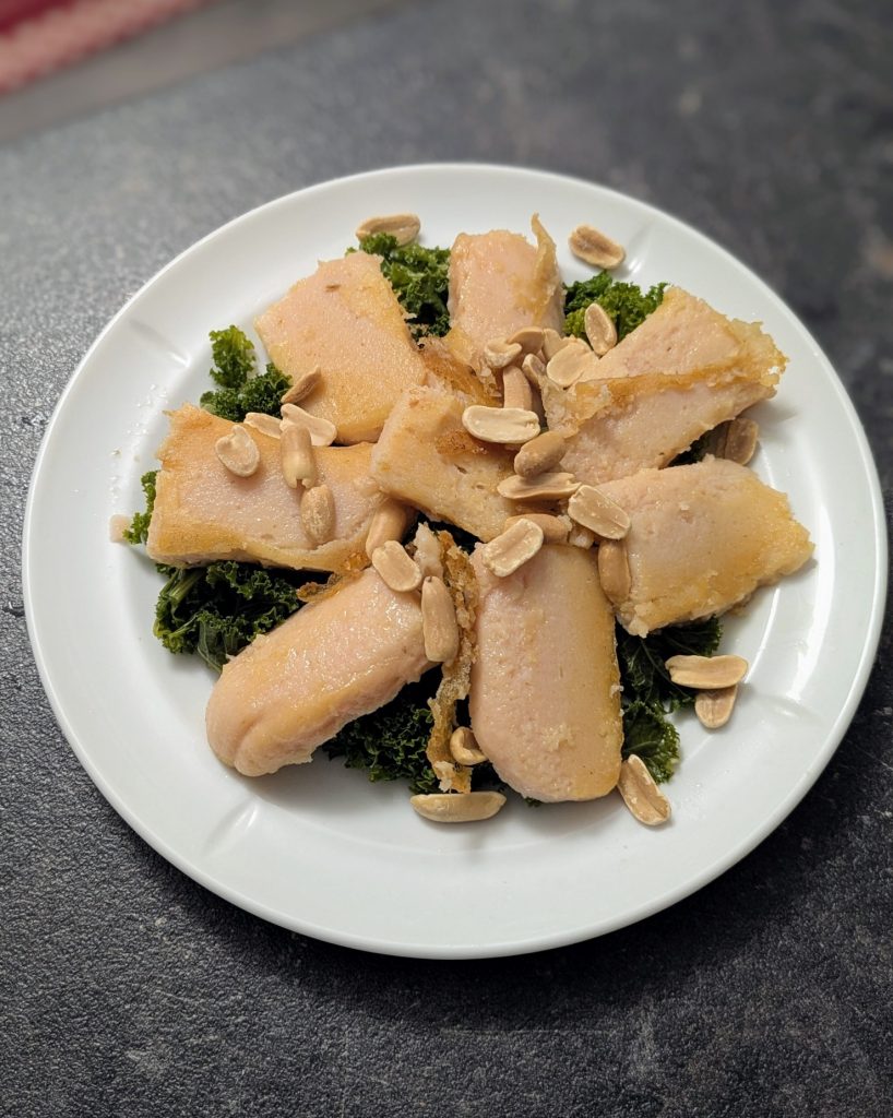 Panisse ou tofu aux lentilles corail