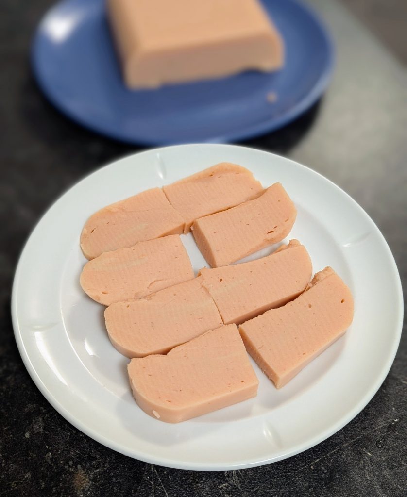 Panisse ou tofu aux lentilles corail