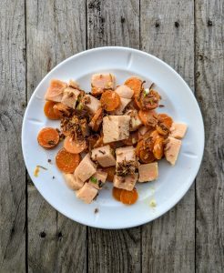 Panisse ou tofu aux lentilles corail
