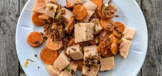 Panisse ou tofu aux lentilles corail