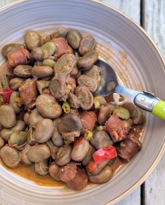 Fèves au chorizo et pimenton