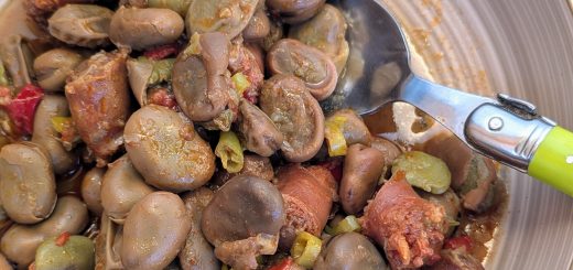 Fèves au chorizo et pimenton