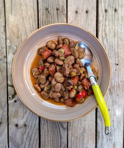 Fèves au chorizo et pimenton