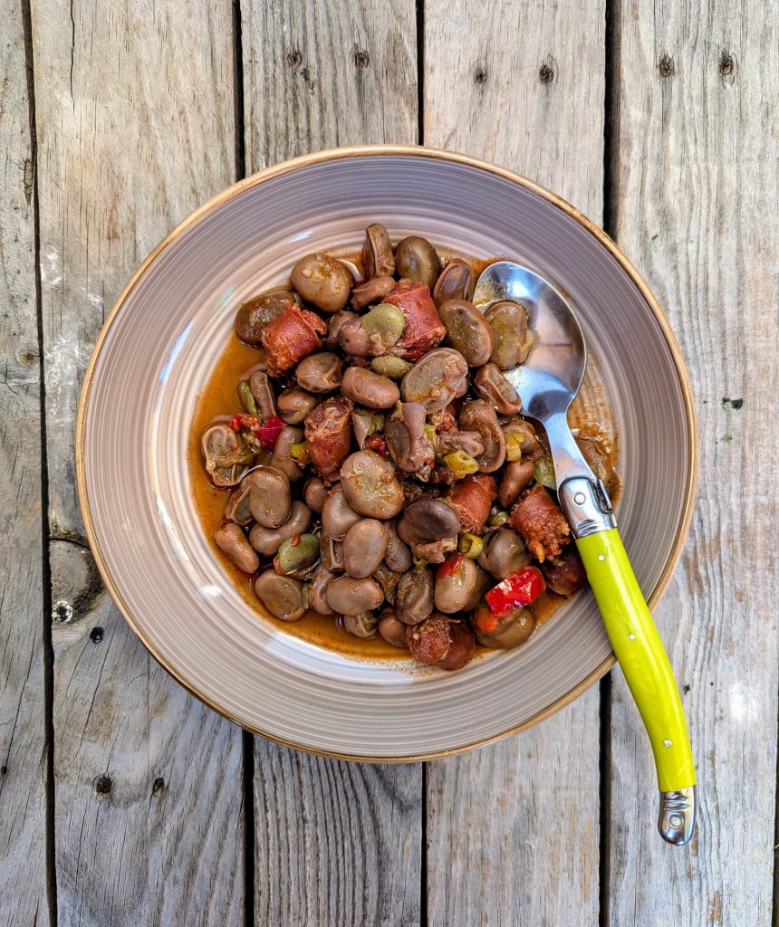 Fèves au chorizo et pimenton